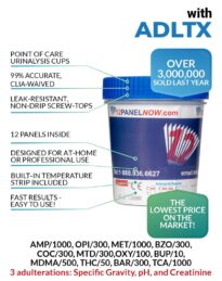 12 Panel Drug Test Cup With Adulterants (ADLTX) - 12 Panel Now