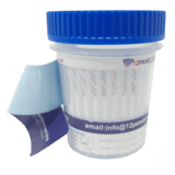 12 Panel Drug Test Cup with TCA Peal Label