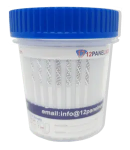 Drug Testing Cup with no Label - 12 Panel Now