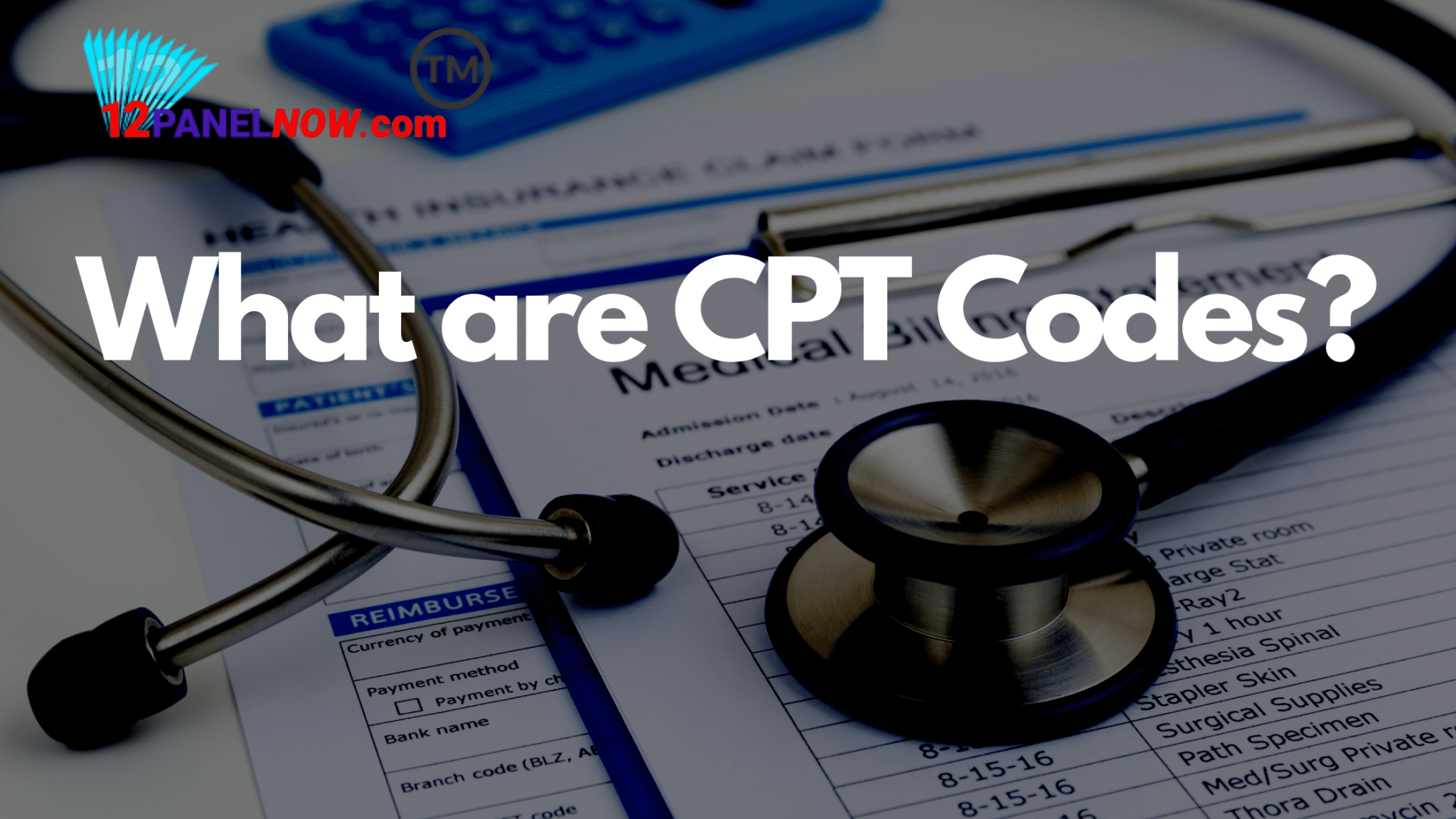 What are CPT Codes? 12 Panel Now