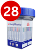 28 Panel drug test cup