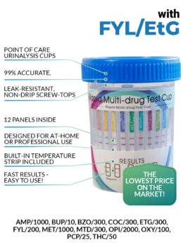 Buy 12 Panel Urine Drug Test Cup With ETG