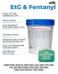 12 Panel Drug Test Cup With EtG