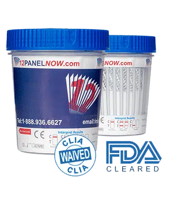 12 Panel drug test cups