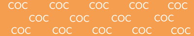 COC - testing drug strip in drug testing kit