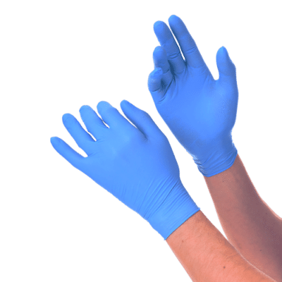 Disposable nitrile gloves - Pure Blue Nitrile examination gloves