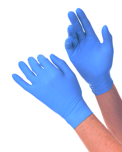 Disposable nitrile gloves - Pure Blue Nitrile examination gloves