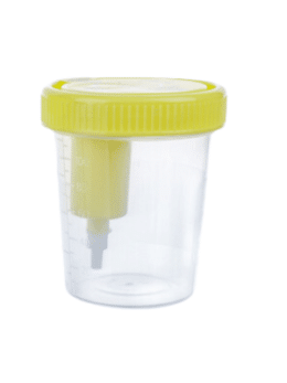 Urine Specimen Cup with Needle - Urine Container with needle