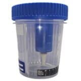 urine specimen collection cup with needle