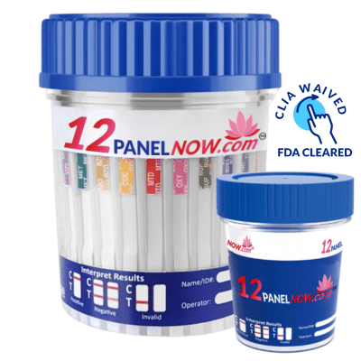 10 Panel Cups URINE DRUG TEST CUPS - FDA - CLIA 12panelnow.com