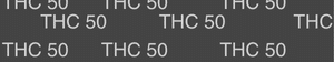 THC 50 Strip