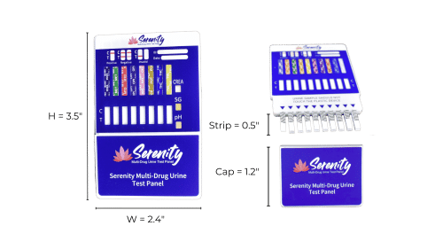 19 Panel Dip Card Dimensions