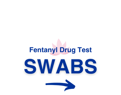 Fentanyl Drug Test Swabs with arrow