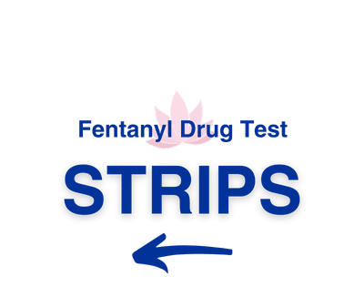 Fentanyl Drug Test Strips with arrow