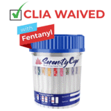 clia waived drug test cup with fen
