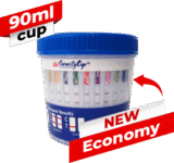6 Panel Drug Test Cup 90ml with BZO, COC, MET, OPI, OXY and THC, As low as $1.49 - Image 2