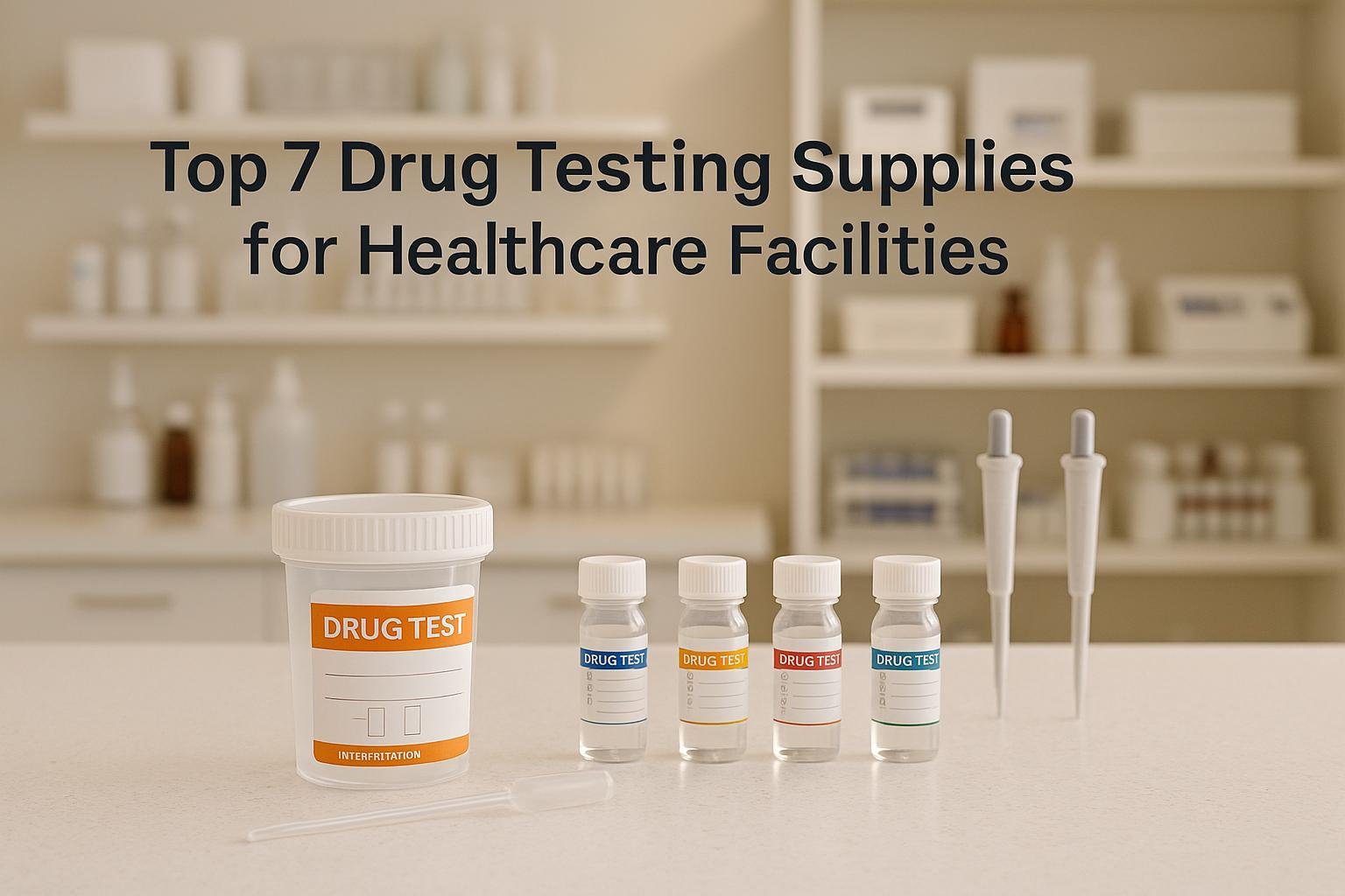 Top 7 Drug Testing Supplies for Healthcare Facilities