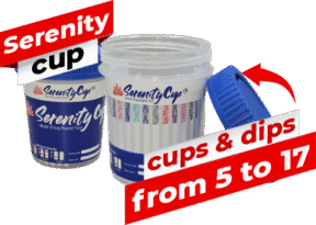 CLIA waived cups and Dips