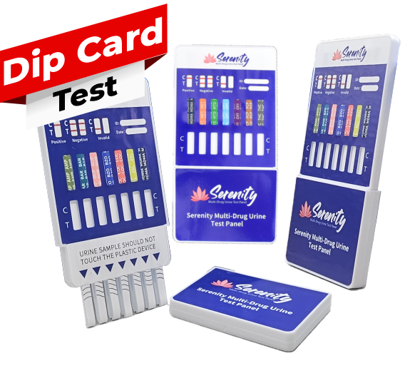 Dip Card, invalid drug test results