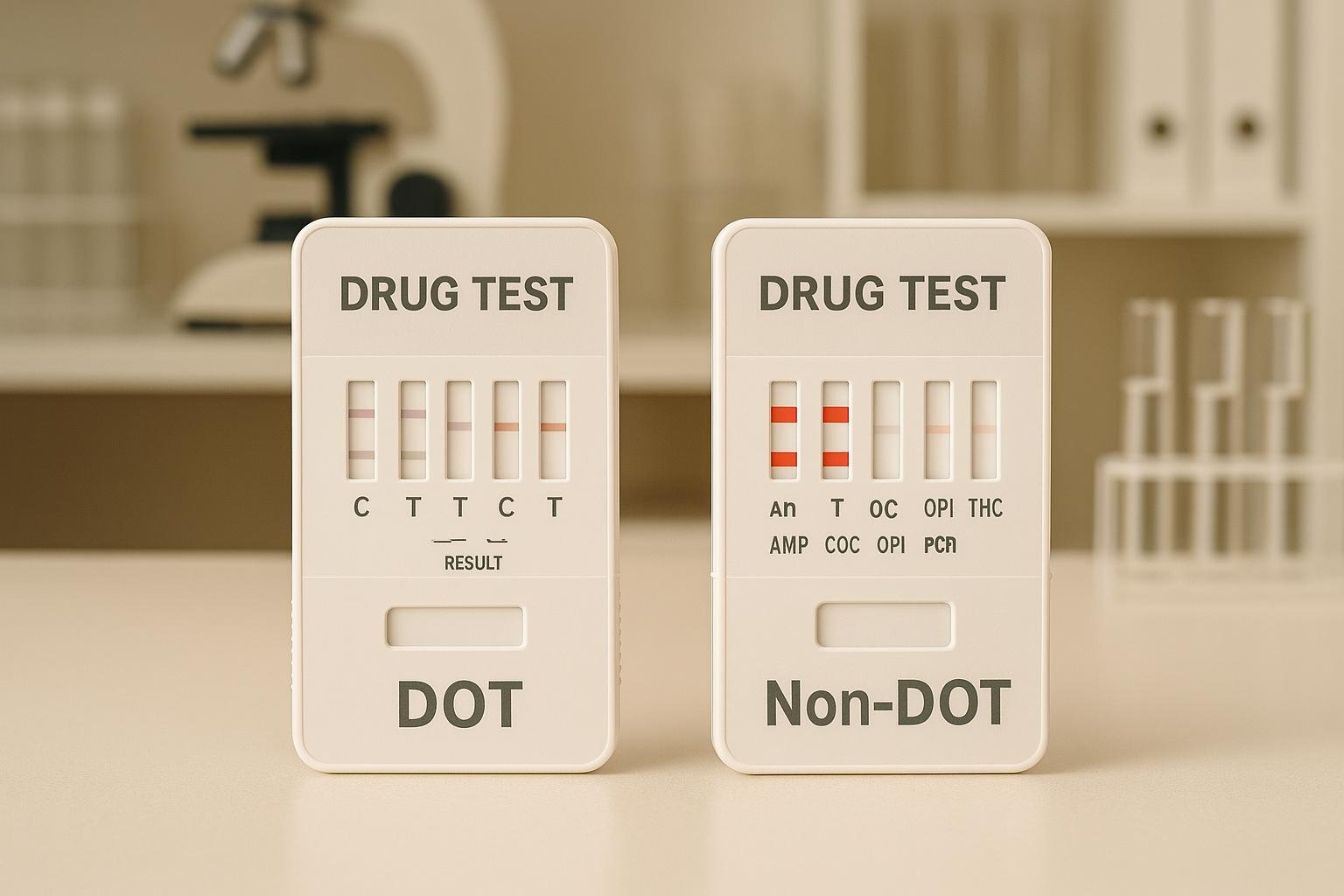 DOT Drug Panels vs. Non-DOT Panels