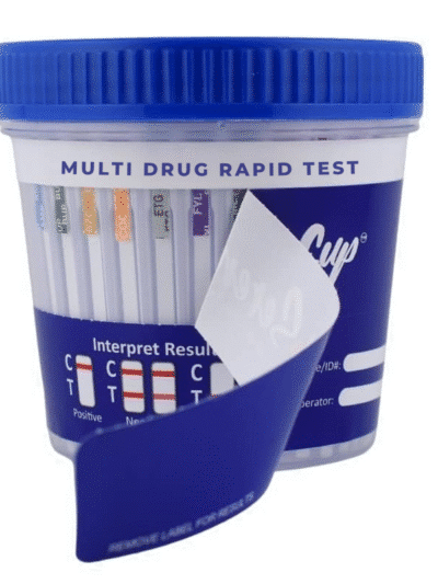 50% Off Blow Out Sale- Economy 14 Panel Drug Test Cup 90ml, Alcohol (ETG) & Fen, only while stock lasts as low as .79 per cup !