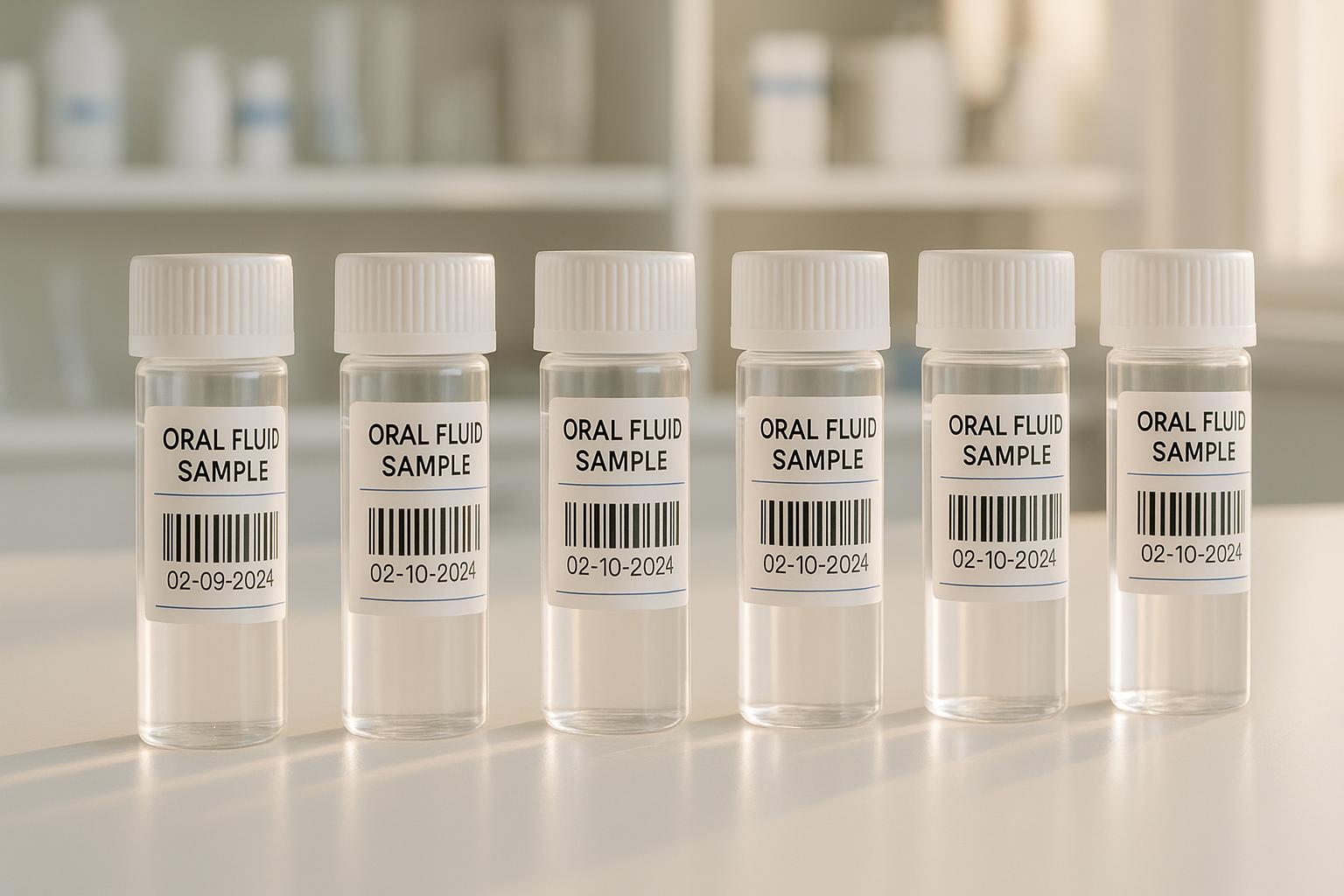 Best Practices for Storing Oral Fluid Samples