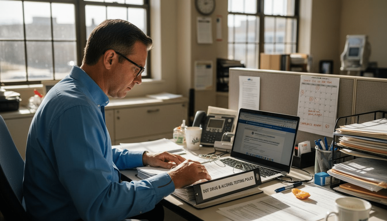 DOT compliance drug testing