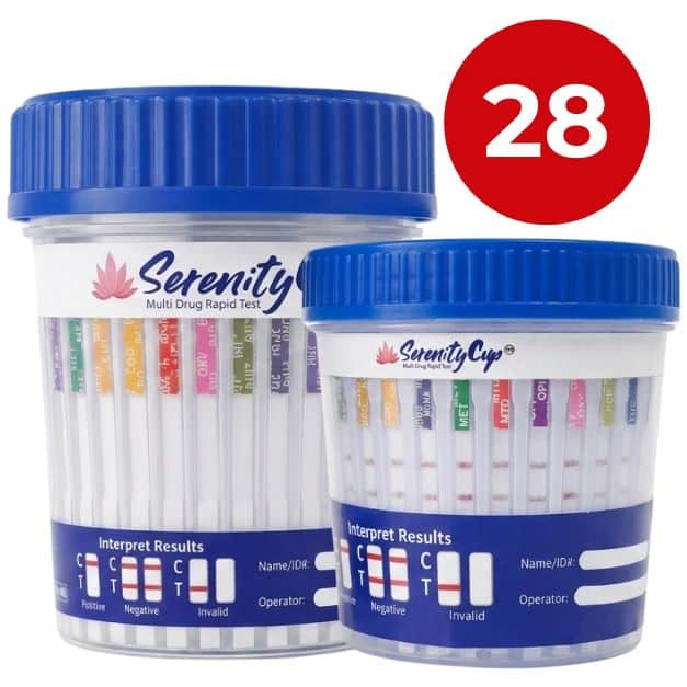 28 panel drug test cups