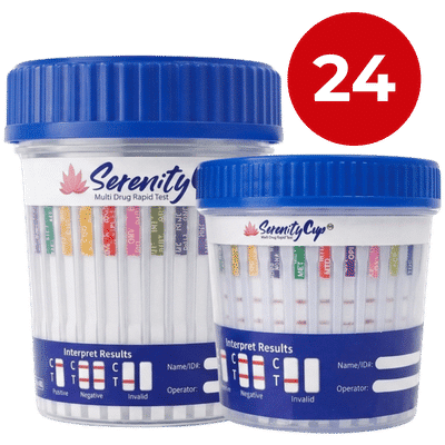 24 panel drug test cups