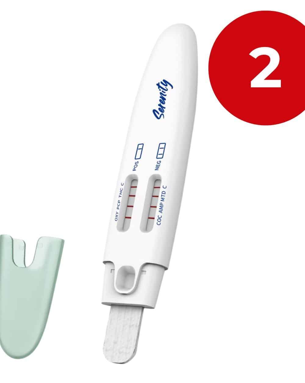 2 panel oral swabs
