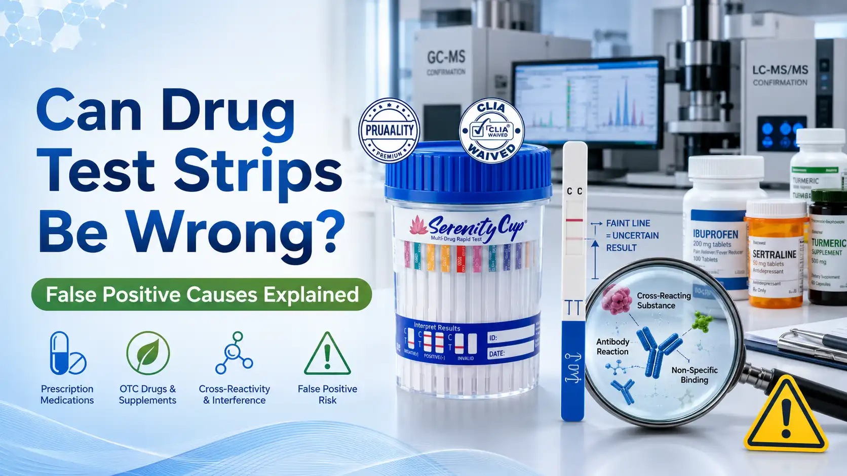 False Positive Drug Test Strip Causes: What You Need to Know