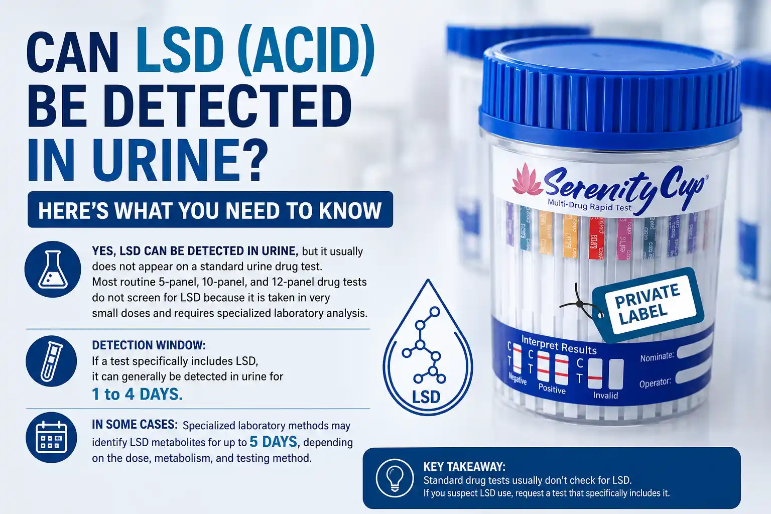LCD ACID detect in Urine