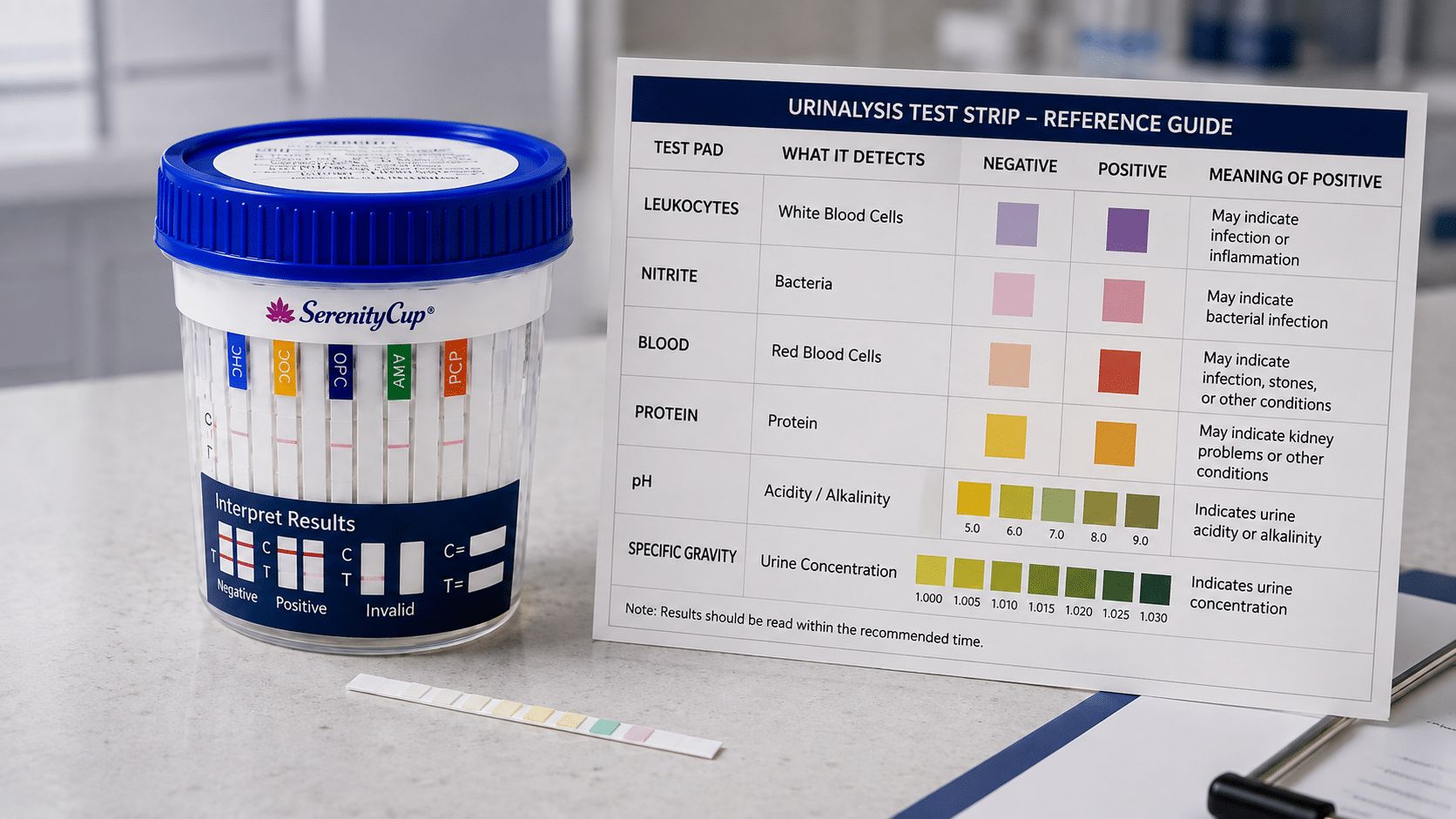 What Does a UTI Urine Test Look For?