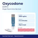 Oxycodone dip card – OXY 1000 ng/mL single-panel urine drug test