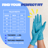 DUKES BIOFLEXX glove size chart