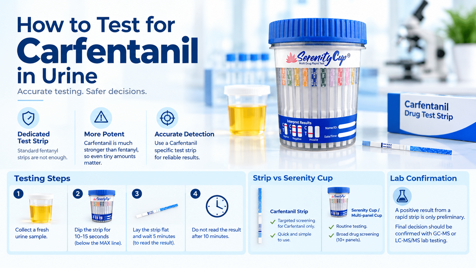 Serenity Cup Carfentanil Testing Guide