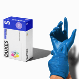 DUKES BIOFLEXX nitrile exam gloves, Small box