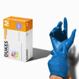 DUKES BIOFLEXX nitrile exam gloves, Medium box