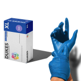 DUKES BIOFLEXX nitrile exam gloves, Extra Large box